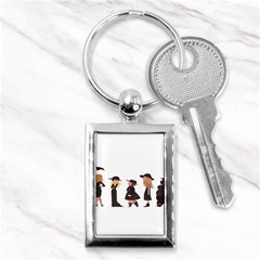 American Horror Story Cartoon Key Chain (rectangle) by nate14shop