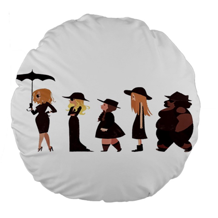 American Horror Story Cartoon Large 18  Premium Round Cushions