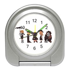 American Horror Story Cartoon Travel Alarm Clock by nate14shop