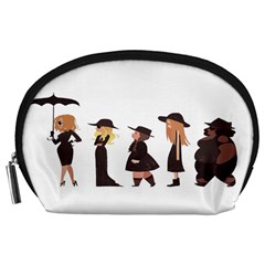 American Horror Story Cartoon Accessory Pouch (large) by nate14shop