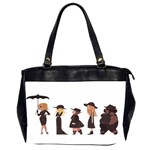 American Horror Story Cartoon Oversize Office Handbag (2 Sides) Front