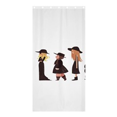 American Horror Story Cartoon Shower Curtain 36  X 72  (stall)  by nate14shop