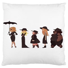 American Horror Story Cartoon Large Cushion Case (one Side) by nate14shop