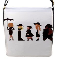 American Horror Story Cartoon Flap Closure Messenger Bag (s) by nate14shop