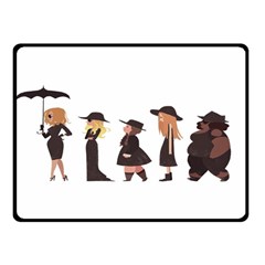 American Horror Story Cartoon Double Sided Fleece Blanket (small) 