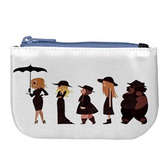 American Horror Story Cartoon Large Coin Purse by nate14shop