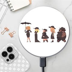 American Horror Story Cartoon Wireless Charger by nate14shop