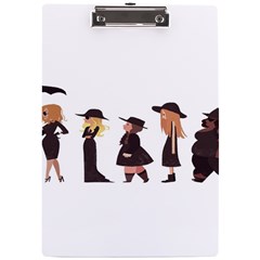 American Horror Story Cartoon A4 Clipboard by nate14shop