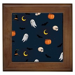 Halloween Framed Tile by nate14shop