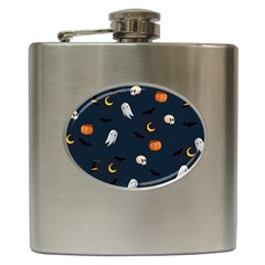 Halloween Hip Flask (6 Oz) by nate14shop