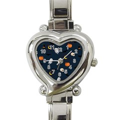 Halloween Heart Italian Charm Watch by nate14shop