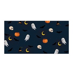 Halloween Satin Wrap 35  X 70  by nate14shop