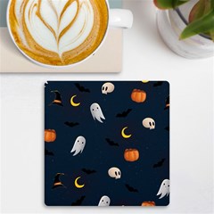 Halloween Uv Print Square Tile Coaster  by nate14shop