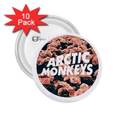 Arctic Monkeys Colorful 2 25  Buttons (10 Pack)  by nate14shop