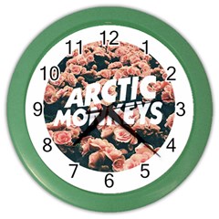 Arctic Monkeys Colorful Color Wall Clock by nate14shop