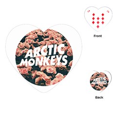 Arctic Monkeys Colorful Playing Cards Single Design (heart)