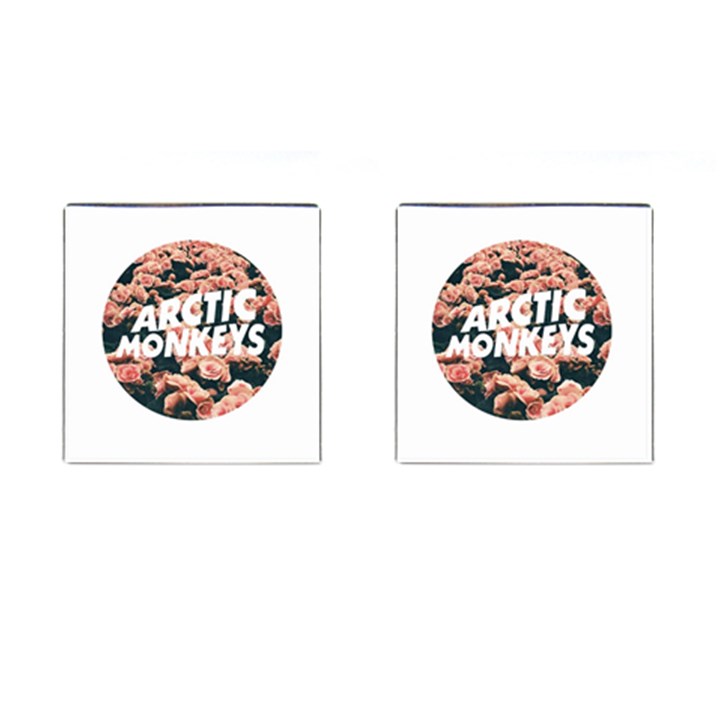 Arctic Monkeys Colorful Cufflinks (Square)