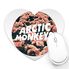 Arctic Monkeys Colorful Heart Mousepads by nate14shop