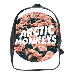 Arctic Monkeys Colorful School Bag (xl) by nate14shop