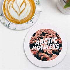 Arctic Monkeys Colorful Uv Print Round Tile Coaster