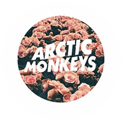 Arctic Monkeys Colorful Wooden Puzzle Round by nate14shop