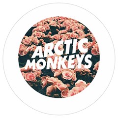 Arctic Monkeys Colorful Round Trivet