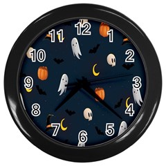 Halloween Wall Clock (black)