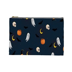 Halloween Cosmetic Bag (large) by nate14shop