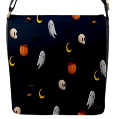 Halloween Flap Closure Messenger Bag (s) by nate14shop