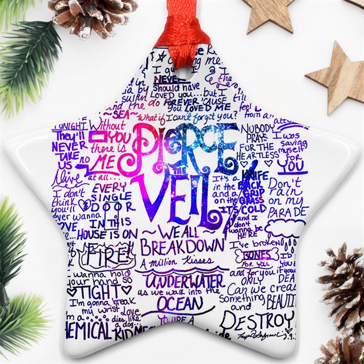 Piere Veil Ornament (Star)