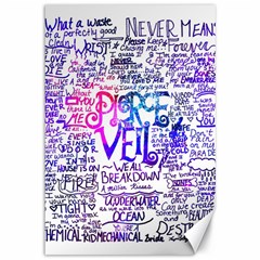 Piere Veil Canvas 12  X 18  by nate14shop