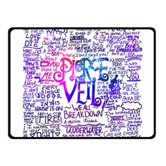 Piere Veil Fleece Blanket (small) by nate14shop