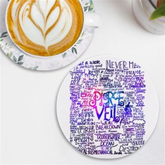 Piere Veil Uv Print Round Tile Coaster