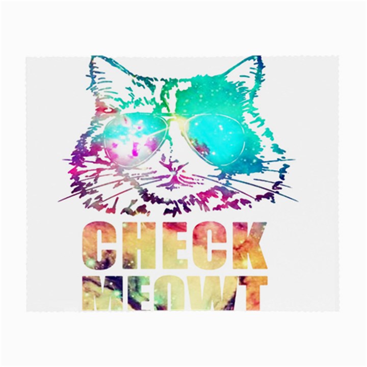 Check Meowt Small Glasses Cloth (2 Sides)