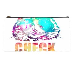 Check Meowt Pencil Case by nate14shop