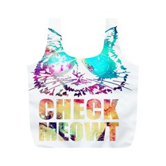 Check Meowt Full Print Recycle Bag (m) by nate14shop