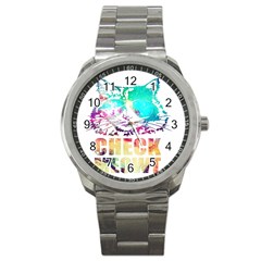 Check Meowt Sport Metal Watch by nate14shop