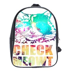 Check Meowt School Bag (xl) by nate14shop