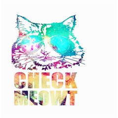 Check Meowt Small Garden Flag (two Sides) by nate14shop