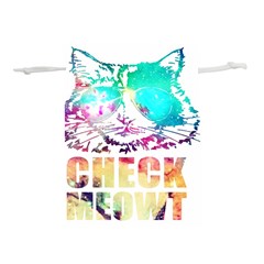 Check Meowt Lightweight Drawstring Pouch (l) by nate14shop