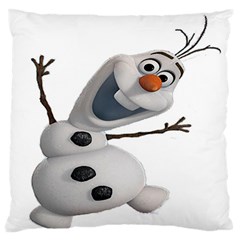 Frozen Standard Flano Cushion Case (one Side) by nate14shop