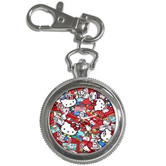 Hello-kitty Key Chain Watches by nate14shop