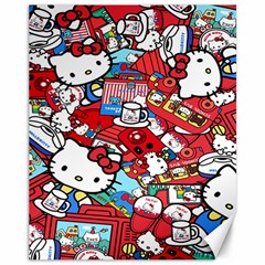 Hello-kitty Canvas 11  X 14  by nate14shop