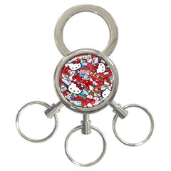 Hello-kitty 3-ring Key Chain