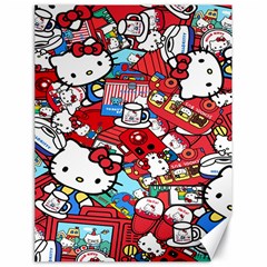 Hello-kitty Canvas 18  X 24  by nate14shop