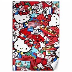 Hello-kitty Canvas 20  X 30  by nate14shop