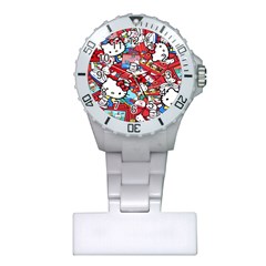 Hello-kitty Plastic Nurses Watch by nate14shop