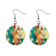 Geometric Mini Button Earrings by nate14shop