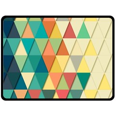 Geometric Fleece Blanket (large) 