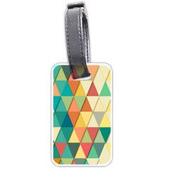 Geometric Luggage Tag (one Side)